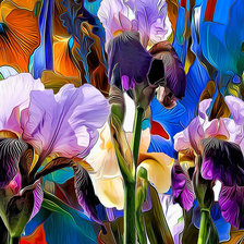 Фантастические ирисы