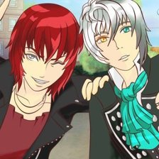 Схема вышивки «Кас и Лиз»