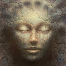 Схема вышивки «Слезы Земли»