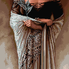 Схема вышивки «испанка»