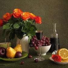 Схема вышивки «натюрморт»