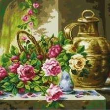 Схема вышивки «натюрморт»