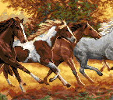 Схема вышивки «галоп»