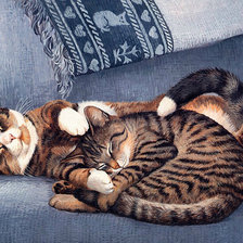 Схема вышивки «Сладкий сон»