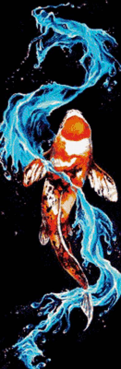 Огонь и вода - дракон - предпросмотр