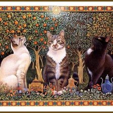 Схема вышивки «Мир животных»