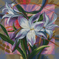 Схема вышивки «Лилии»