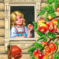 Схема вышивки «наливные яблочки»