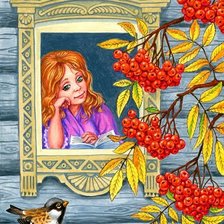 Схема вышивки «рябина»