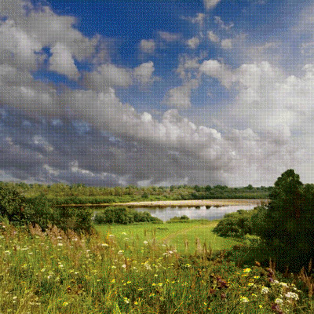 облака - природа - предпросмотр