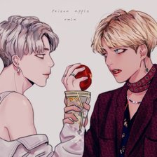 Схема вышивки «Taehyung Jimin»