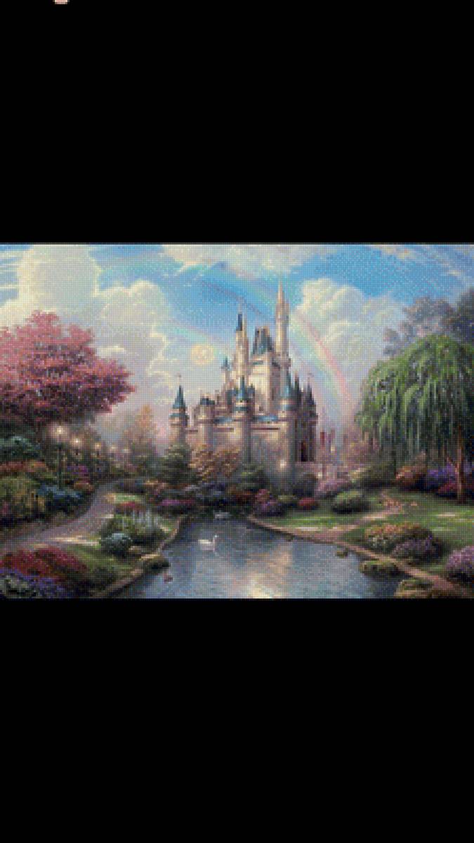 Томас кинкейд - волшебный замок - предпросмотр