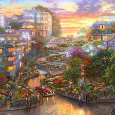 Схема вышивки «сан-франциско»