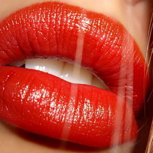 Схема вышивки «губы 1»