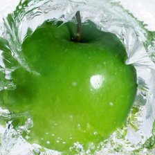 Схема вышивки «яблоко»