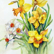 Схема вышивки «fiower»