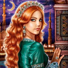 Схема вышивки «Хюррем»