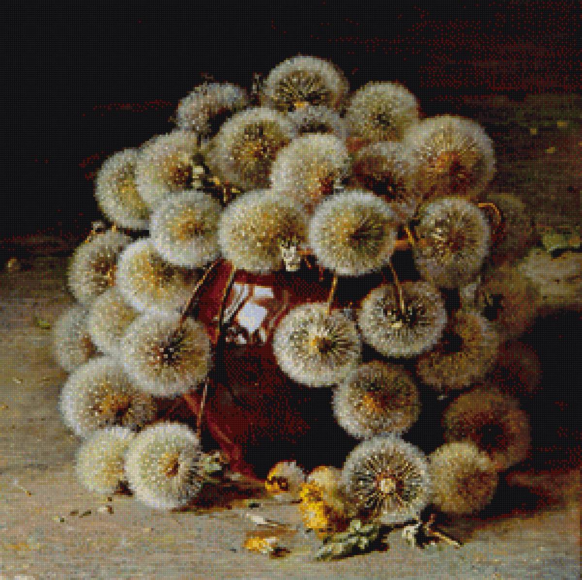 одуванчики - цветы - предпросмотр