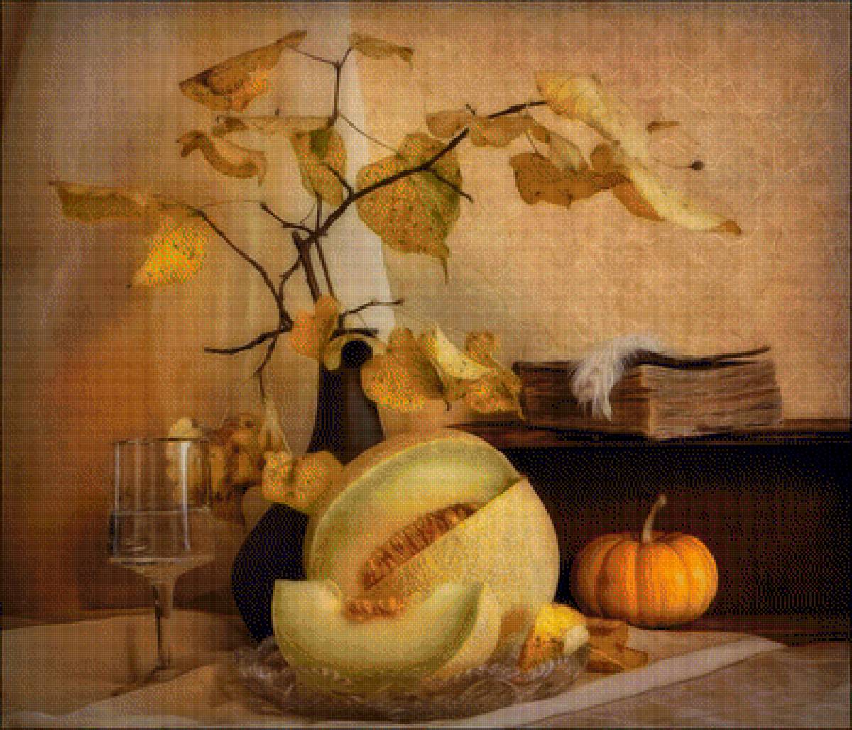 №1457939 - сезон, овощи, фрукты, осень, натюрморт, природа - предпросмотр