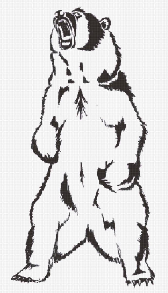 Услышь мой рев - стойка, медведь, услышь мой рев - предпросмотр