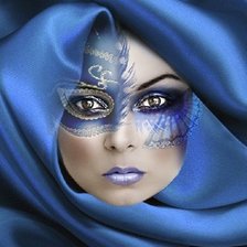 Схема вышивки «портрет»