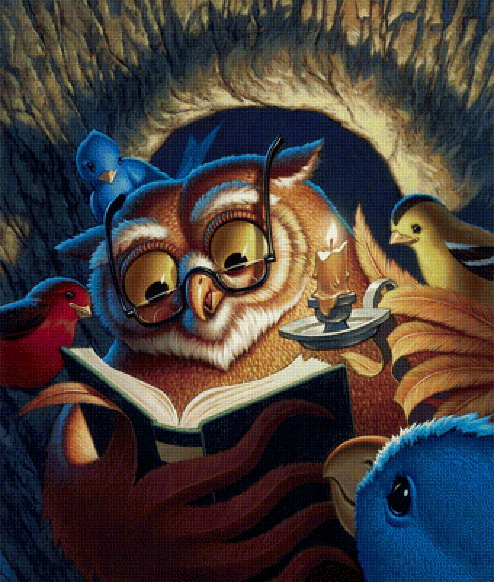 Сказки на ночь - детское, арт, сказка, сон - предпросмотр