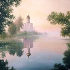 Схема вышивки «Храм»