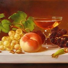 Схема вышивки «Натюрморт с лесными орехами»