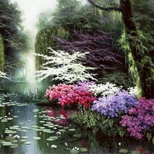 Схема вышивки «В парке»