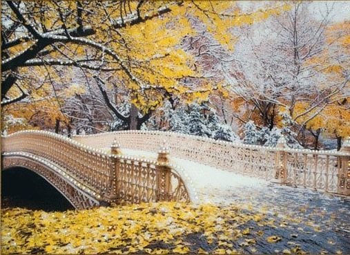 первый снег - оригинал