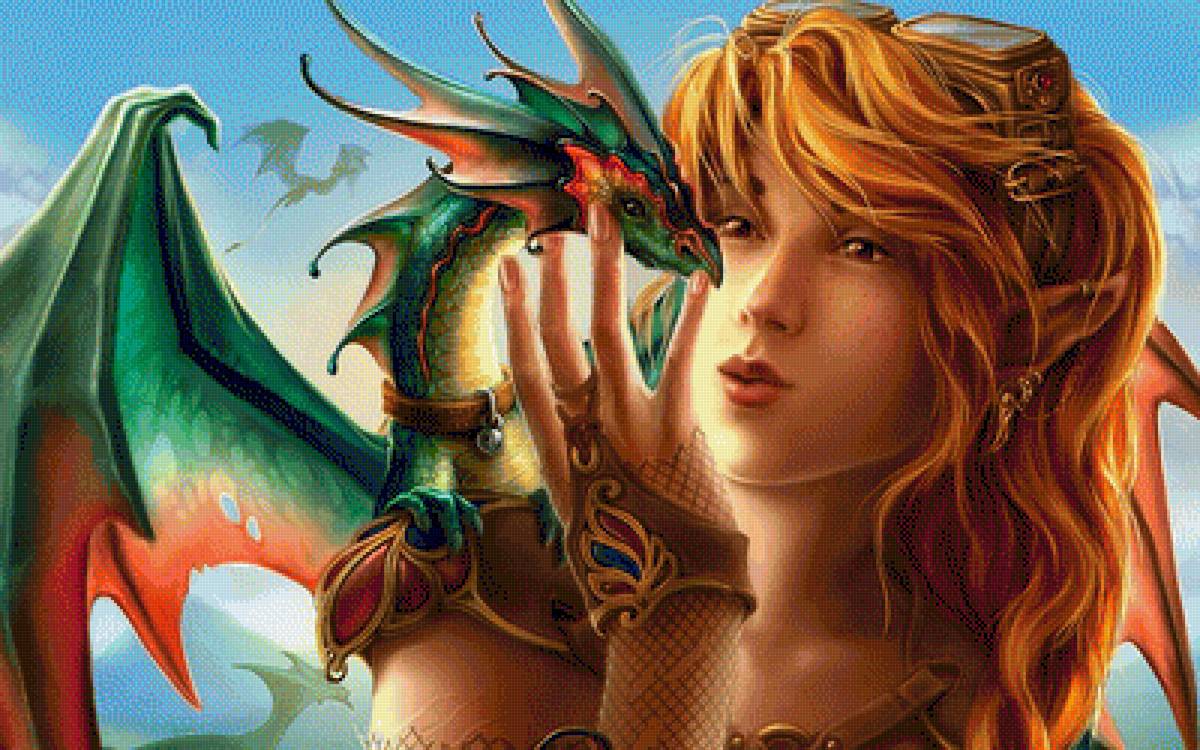 с драконом - предпросмотр