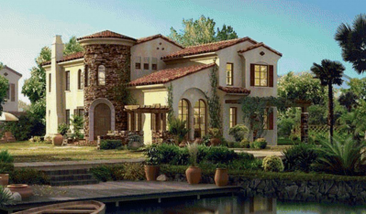 дом мечты - пейзаж, дом - предпросмотр