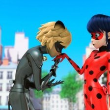 Схема вышивки «Леди Баг»