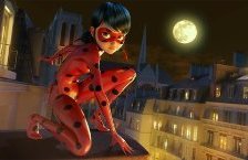 Схема вышивки «Леди Баг»