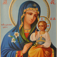 Схема вышивки «икона "Неупиваемый цвет"»