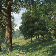 Схема вышивки «По картине А.Герасимова»