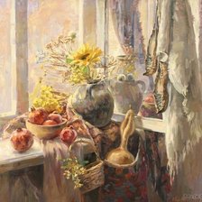 Схема вышивки «Натюрморт по картине Меружана Хачатряна»