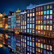 Схема вышивки «Амстердам»