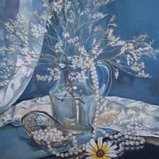 голубой натюрморт