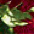 Предпросмотр схемы вышивки «Георгины красные_2» (№1469697)
