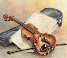 Схема вышивки «скрипка»