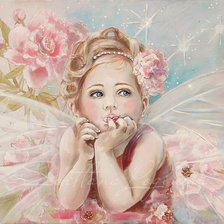 Схема вышивки «феечка»