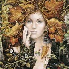 Схема вышивки «осень»