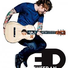 Схема вышивки «Эд Ширан»