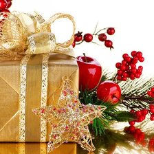 Схема вышивки «Подарки»