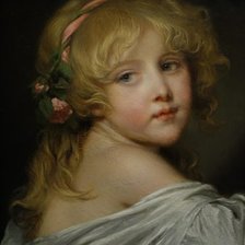 Схема вышивки «девочка»