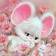 Схема вышивки «myšky»