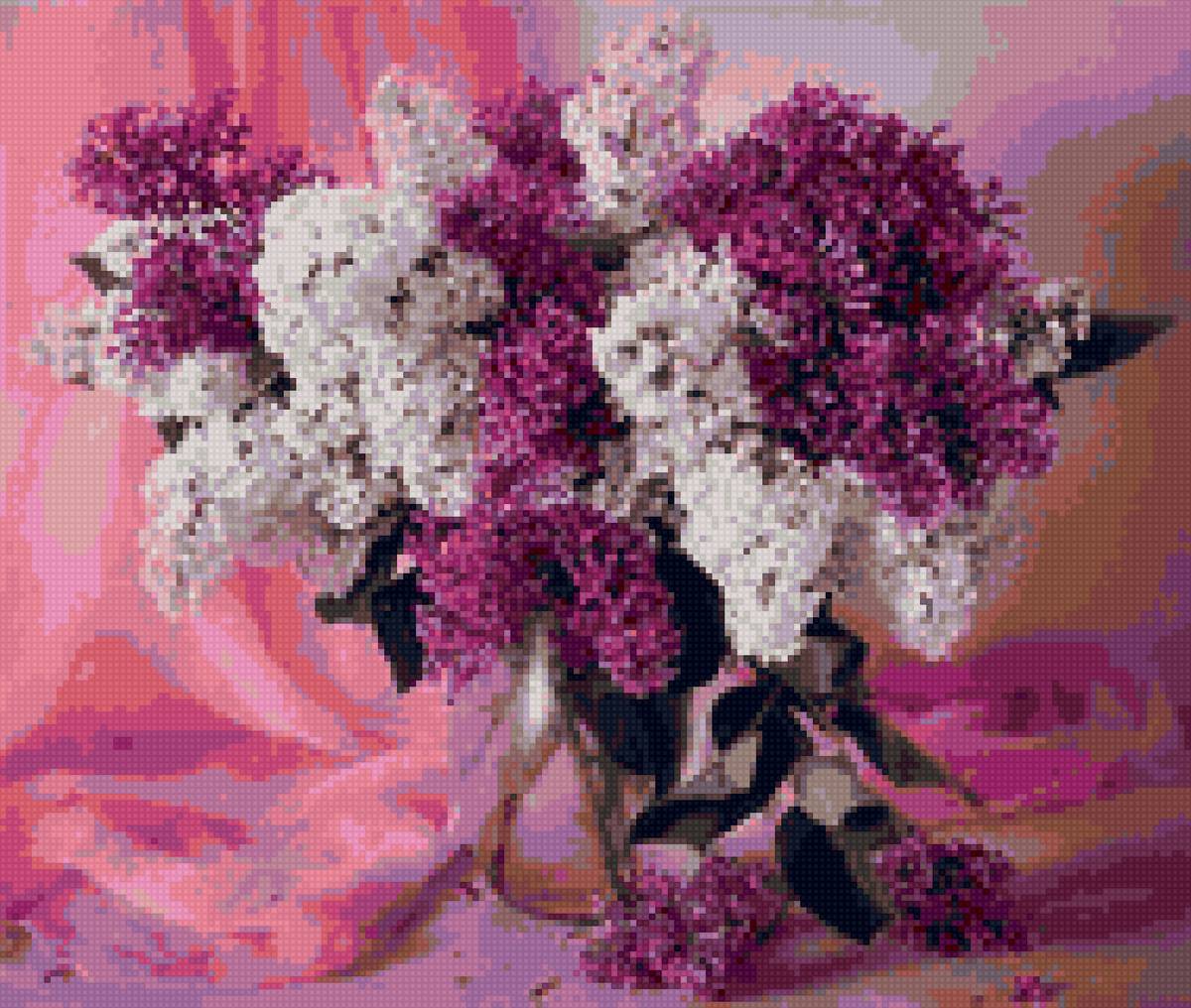 Сирень в розовом - предпросмотр