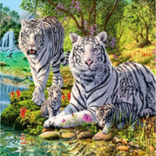 Схема вышивки «BELI TIGRI»