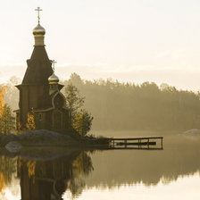 Храм Андрея Первозванного на Вуоксе, недалеко от Санкт-Петербург